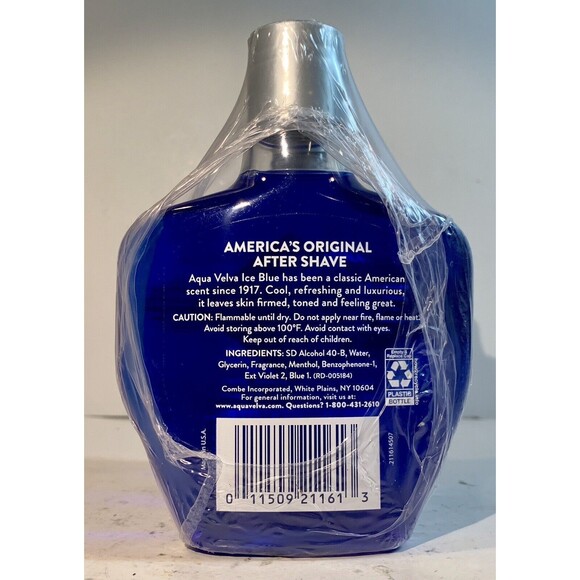 Aqua Velva Cooling After Shave, Ice Blue, 7 oz (3 Pack) New Unopened - Picture 3 of 3